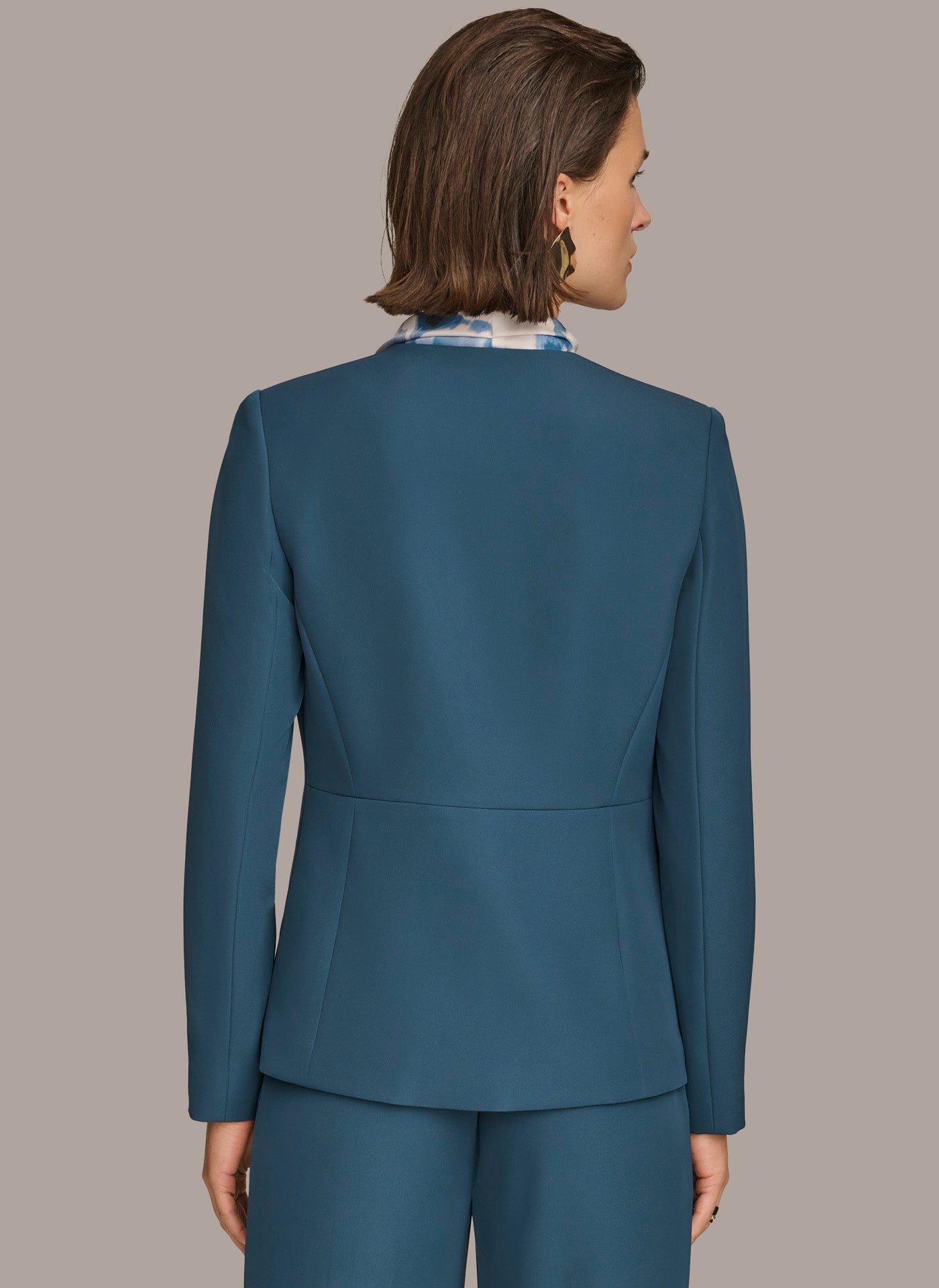 (image for) OUTSTANDING COLLARLESS JACKET WITH HARDWARE